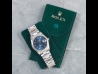 Rolex Date 34 Blu Oyster Arabic Blue Jeans  Watch  15200